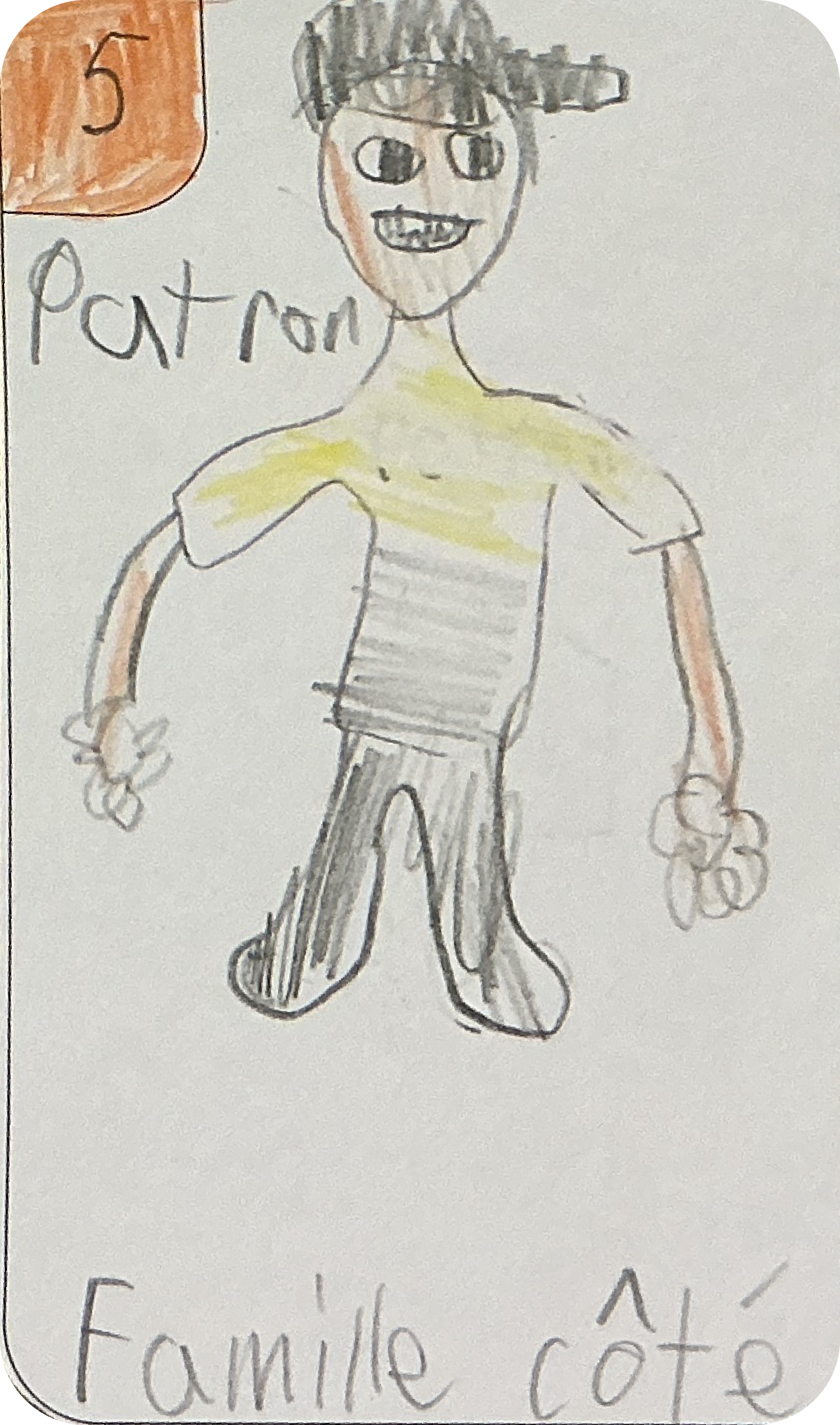 image dessin Famille Côté 4