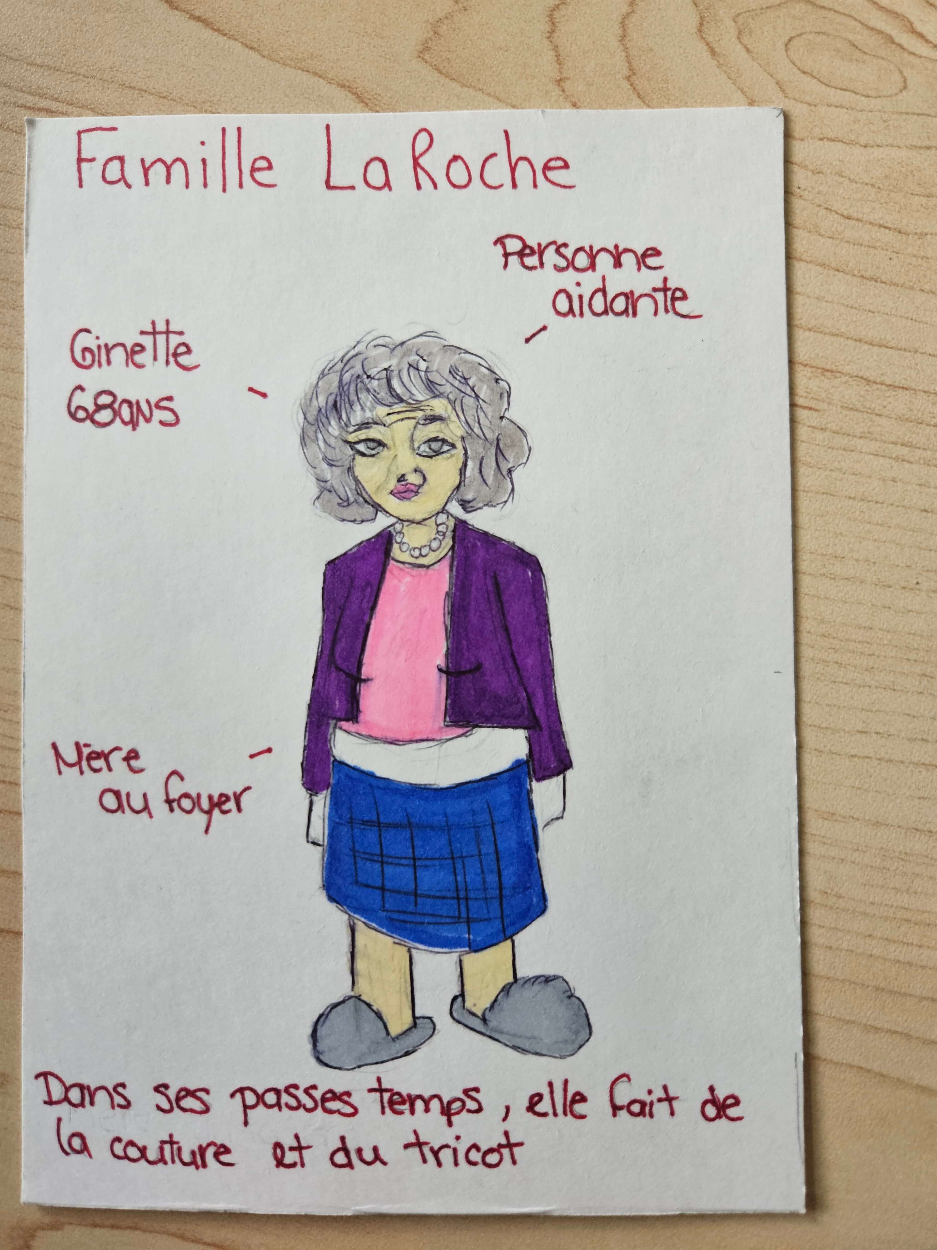 image dessin Famille LaRoche 1