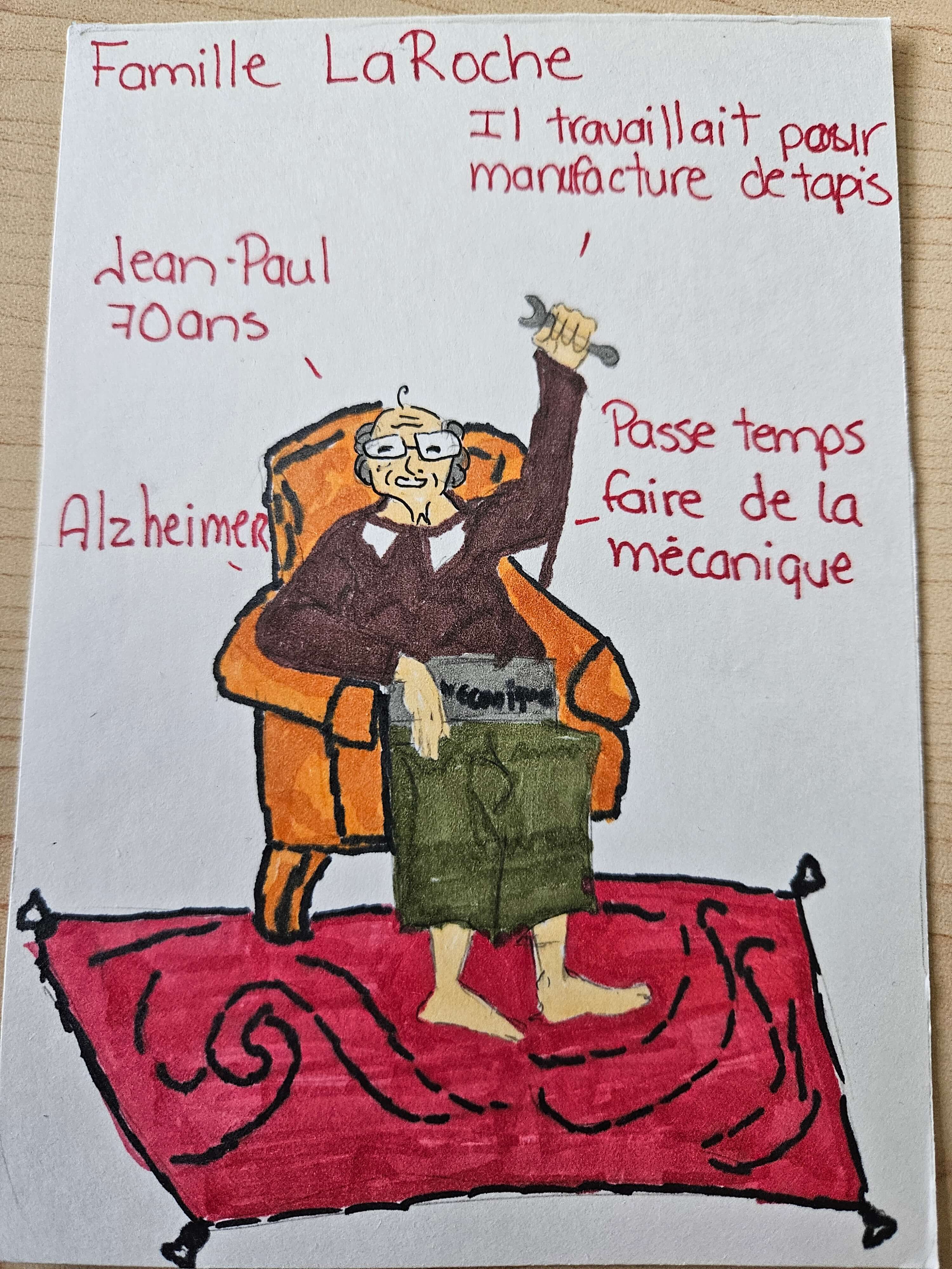 image dessin Famille LaRoche 2