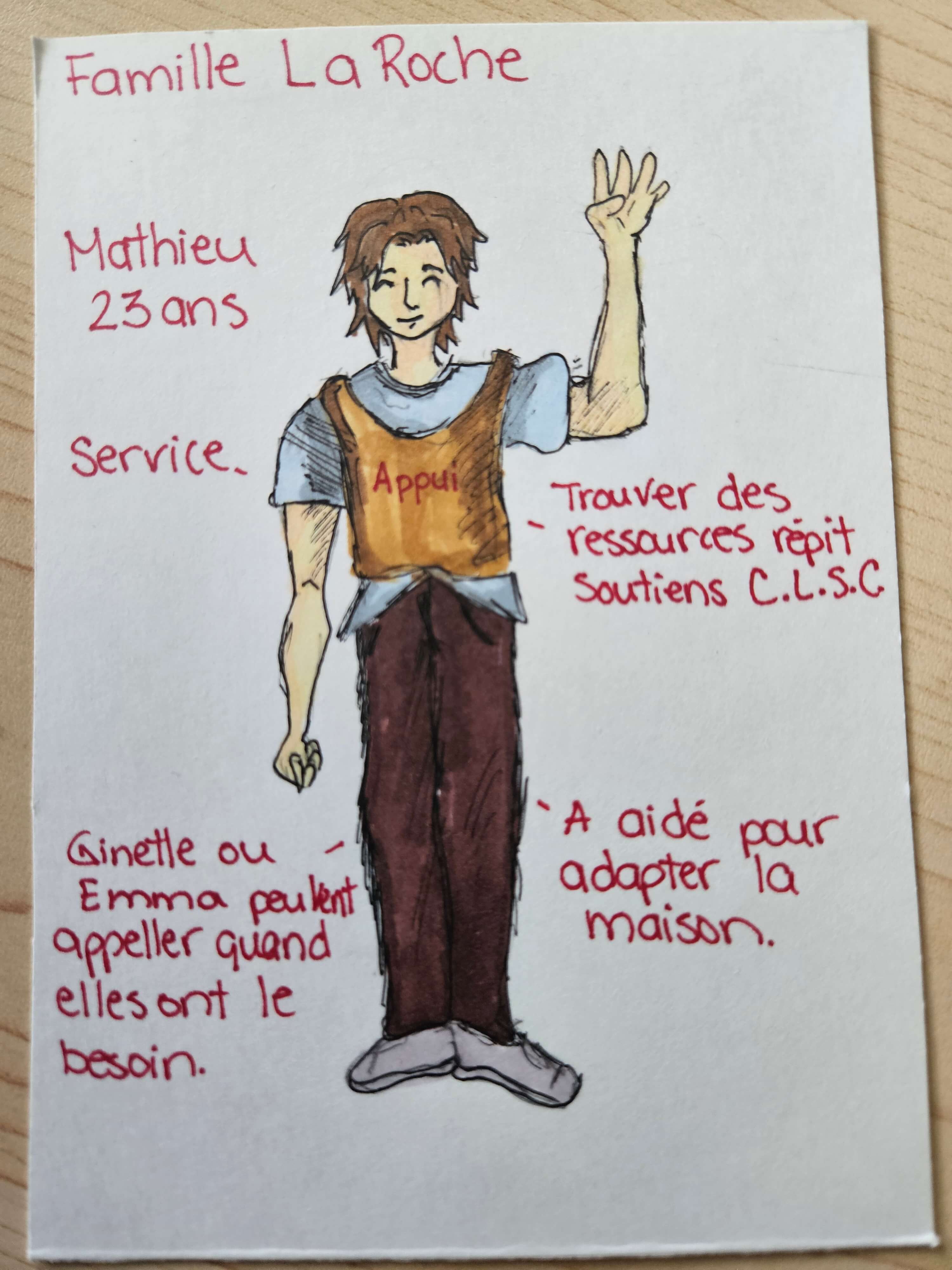 image dessin Famille LaRoche 4