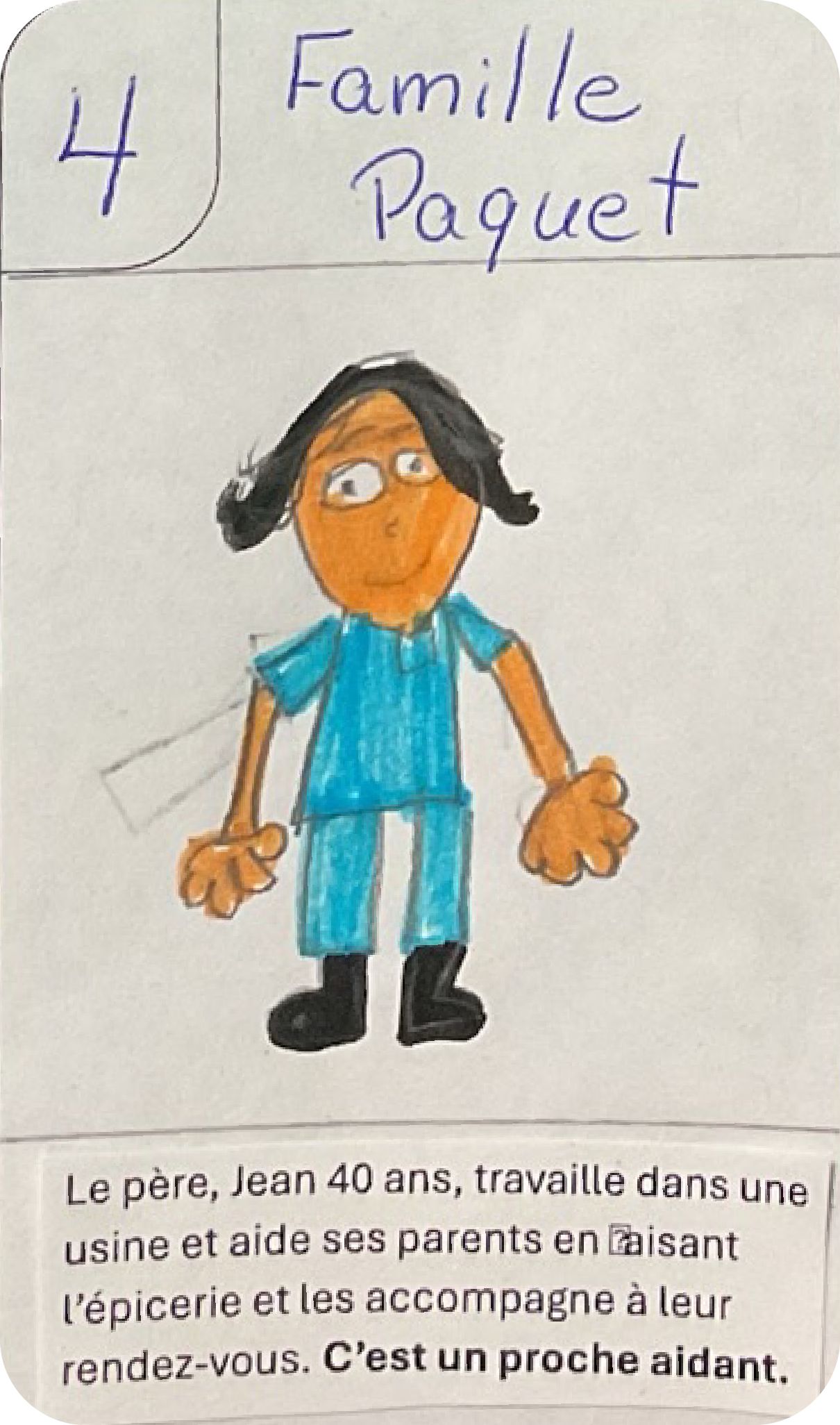 image dessin Famille Paquet 3